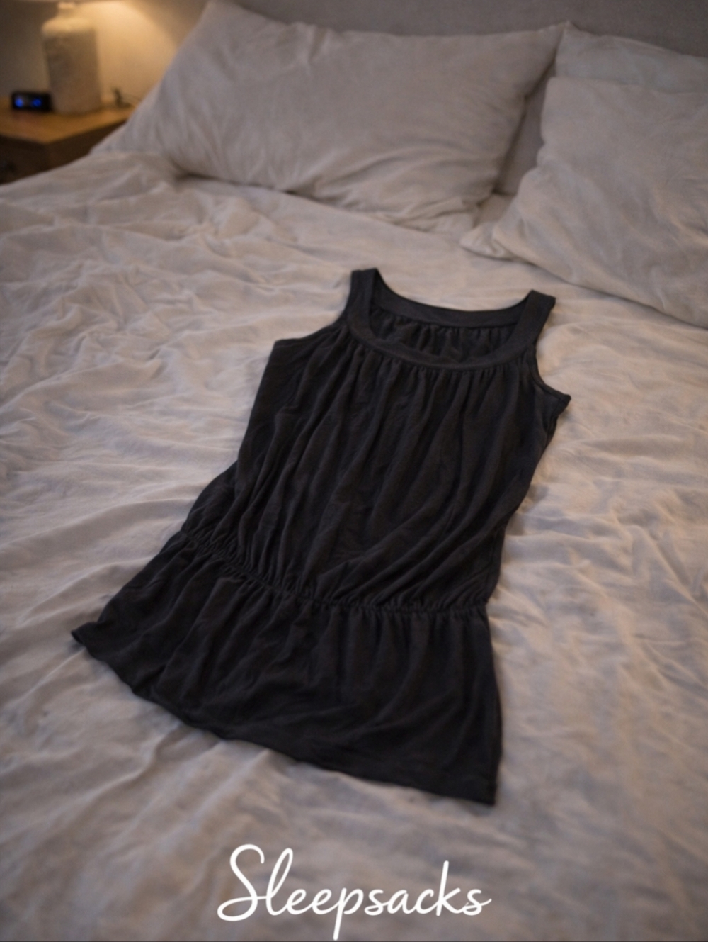 Dreamsacks | Women's Large | Black Tank | Elastic Waist NWOT